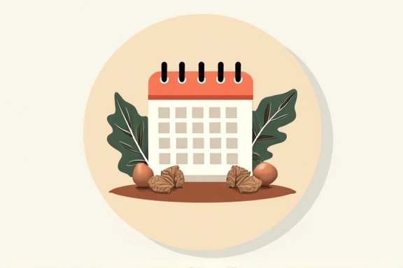 A clean, organized calendar icon integrated with natural elements like leaves and subtle earthy tones, symbolizing scheduling and holistic well-being. The design is inviting and professional, with no text or inscriptions.